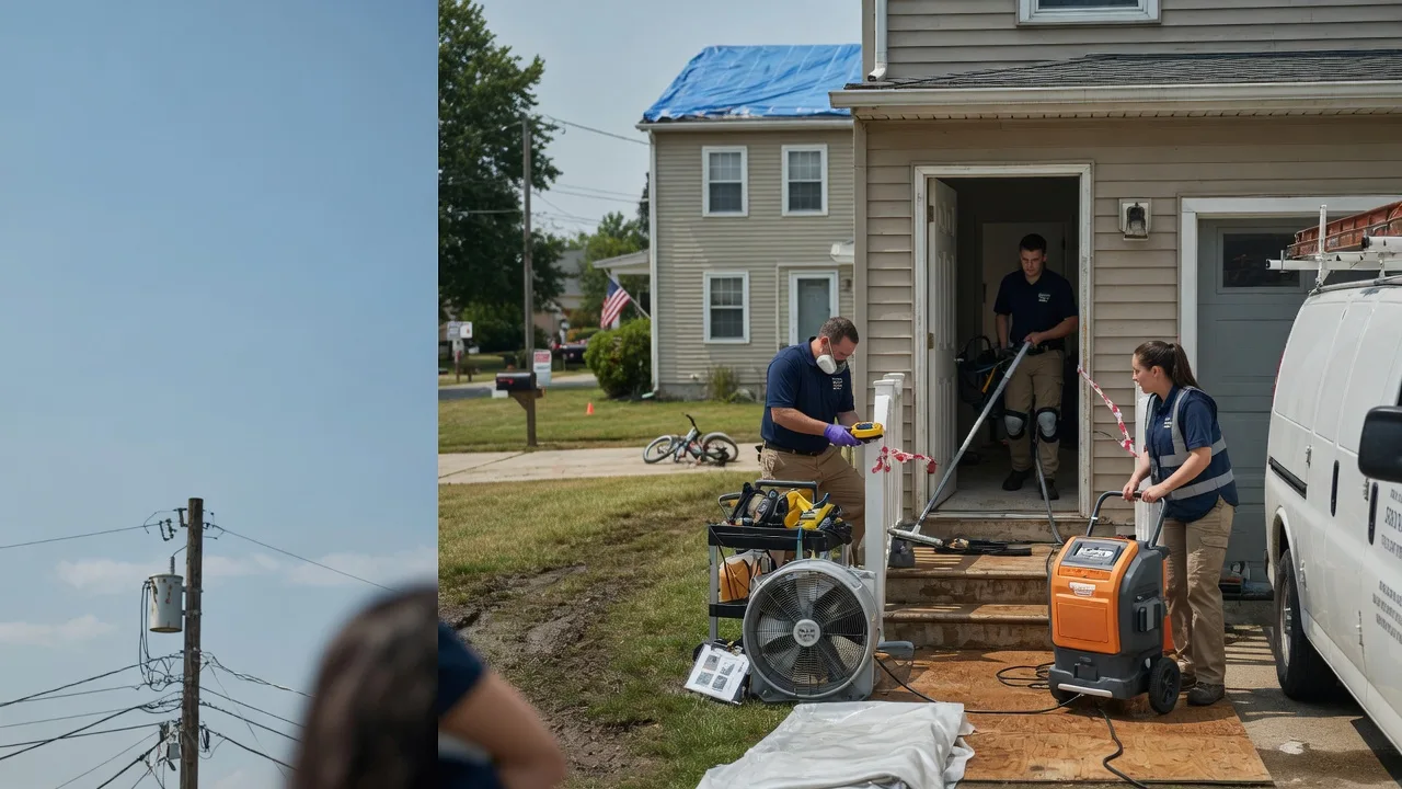 Water Damage Repair in Parris Island, SC near me
